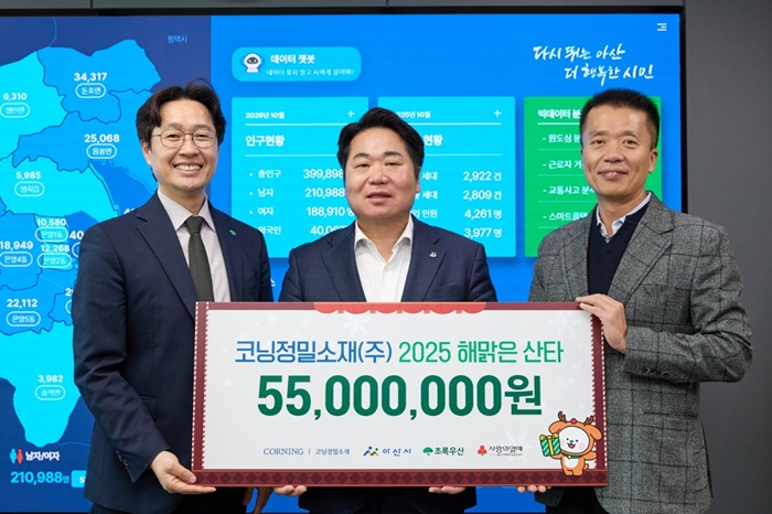2. 코닝정밀소재(주), 아산시 취약계층 아동에 겨울나기 선물 전달 (1).jpg