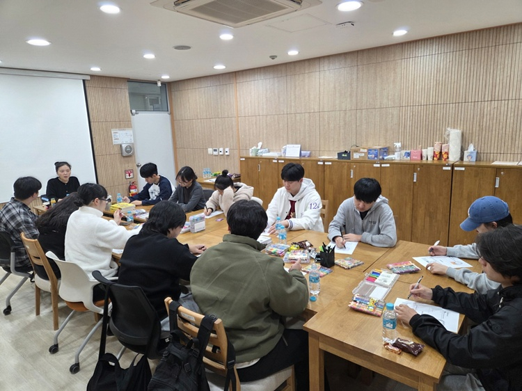 국립한밭대학교 2학기 집단상담 프로그램 운영 모습1.jpg