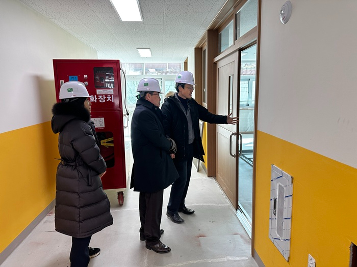 (1.28.)충북교육청, 상당별빛유치원 개원 준비 사전 점검 실시(사진3).jpg