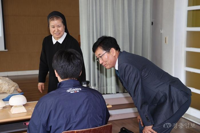 윤건영 충북교육감, 중장기 대안교육 운영 점검(사진1).jpg