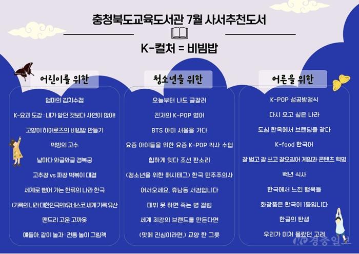 교육도서관, _K-컬처 = 비빔밥_ 주제로 7월 사서추천도서 선정.jpg