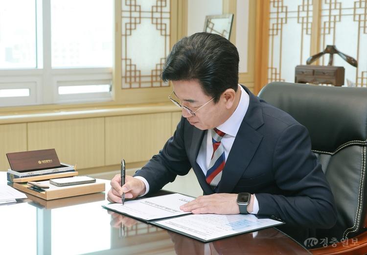 허태정 대전시장, 취임 1호 결재는‘취임 100일 프로젝트’(수시) 1.jpg