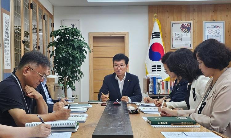 (7.10. 추가보도자료) 윤건영 교육감, 재난은 예방이 최선...여름철 학교안전 총력 대응 사진.jpg