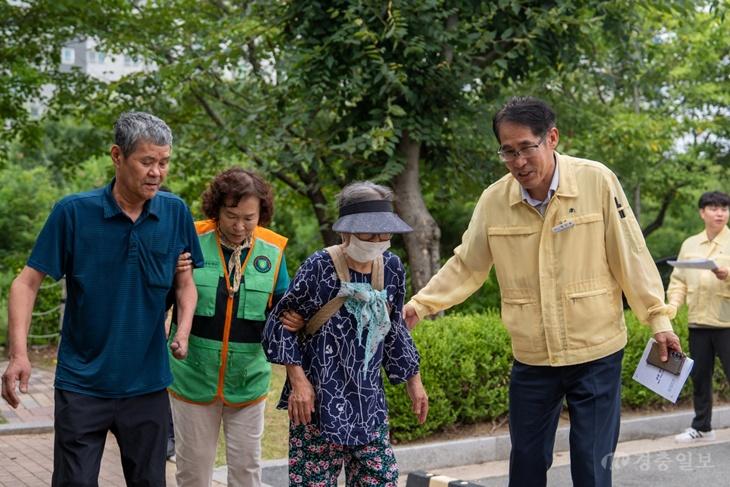 증평군 을지연습 연계 민방위 훈련 1.jpg