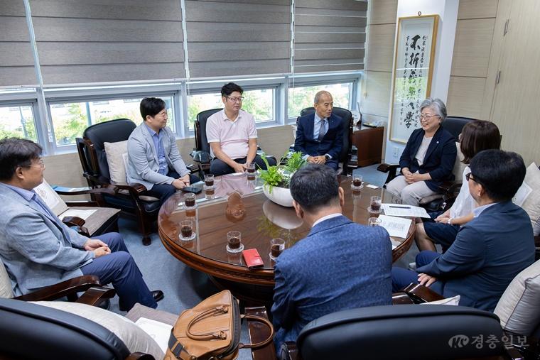 세종시교육청, 범국민대책위원회와 행정수도 완성 협력방안 논의1.jpg