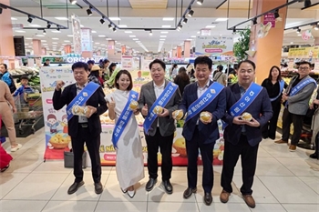 아산배, 동남아 입맛 사로잡는다