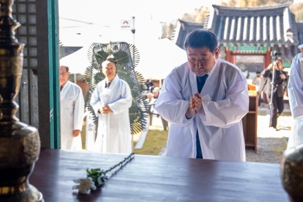 증평 출신 연병환 일가 유공 선열 합동 추모제 거행