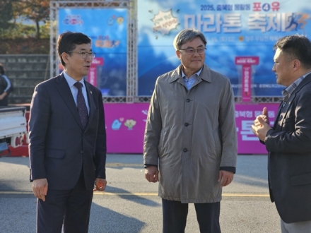 윤건영 충북교육감, 충북형 마라톤 안전 점검