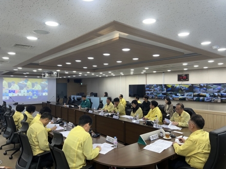 평택시, 고병원성 조류인플루엔자(AI) 발생  재난안전대책본부 회의 개최