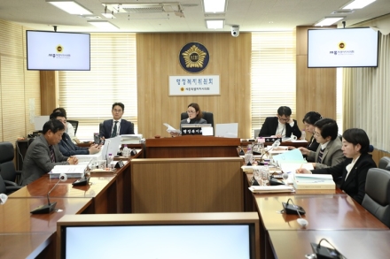 세종시의회 행정복지위원회, 2025년도 제3회 추가경정예산안 등 예비심사 완료