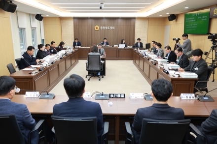 충북도의회 예결위, 충청북도 제3회 추경예산안 심사