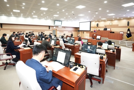아산시의회, 23일간 제2차 정례회 개회