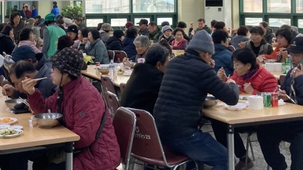 추풍령면 새마을협의회, 사랑의 점심 나눔 행사실시