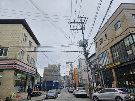 청주시, 서원대 후문 먹자골목 전선 지중화한다