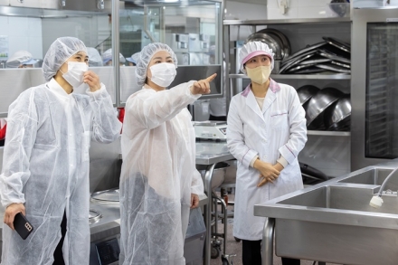 세종시교육청, 신학기 대비 학교급식 준비상황 점검