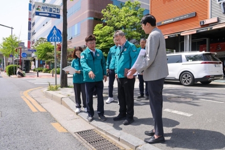 대전 대덕구, 여름철 자연재난 대비 현장점검 나서