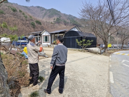 영동군, 구거 내 불법시설 정비 본격 추진