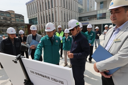 전도성 진천 부군수, 집중안전점검 현장 점검 실시