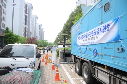 세종 조치원 아파트 화재…수도 복구 완료, 전력 정상화는 ‘시간 소요’