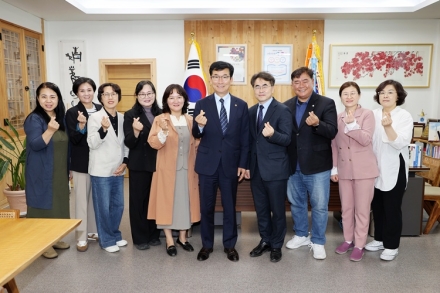 충북교육청, 충북지역아동센터연합회 임원단과  상호 협력 소통 간담회 개최