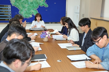 괴산군, 우기 전 재해복구 추진상황 점검