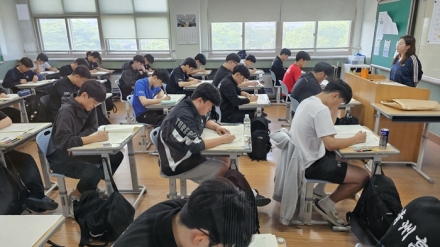 충북교육청, 고3 대상 5월 전국연합학력평가 진행