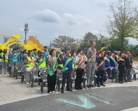 아산시, 충청남도 자원봉사 릴레이 실천 선포식 개최