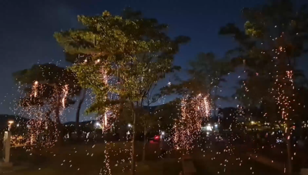 세종 도심 수놓은 불꽃의 향연…‘2026 세종낙화축제’ 10만 인파 몰려