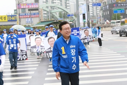 장기수 천안시장 후보, “천안대전환 이루겠다”