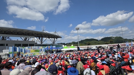 2026 괴산빨간맛페스티벌, 이틀째 뜨거운 열기…관람객 발길 이어져