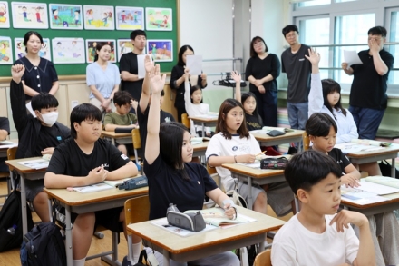 충북교육청, 분평초서 ‘다채움 2.0 기반 연구학교 수업 공개’ 운영