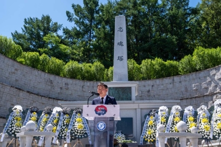 증평군, 제71회 현충일 추념식 거행