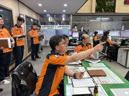 충남소방본부, 여름철 풍수해 대비 상황관리 훈련 강화