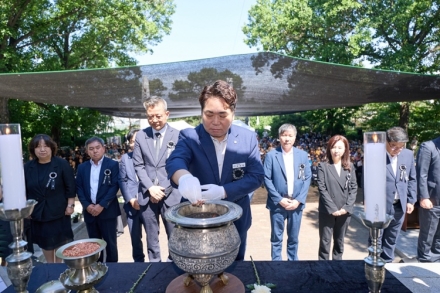 아산시, 제71회 현충일 추념식 개최… “나라 위한 헌신 끝까지 기억”