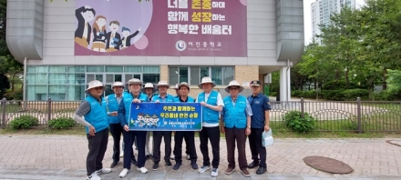 세종남부경찰서 청사지구대, 시니어폴리스와 합동 순찰 실시