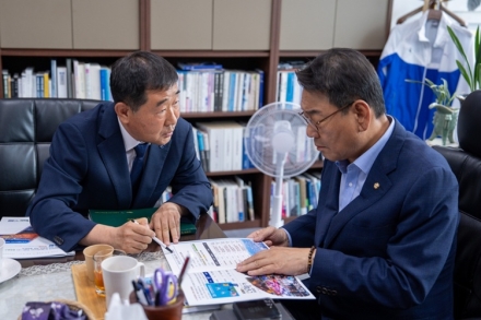 이재영 증평군수, 국회 찾아 ‘증평인삼 문화관광 클러스터’ 국비 확보 총력