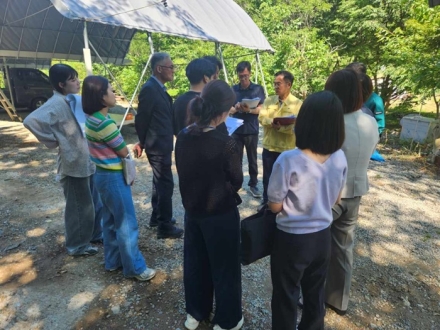 천안시, 하천·계곡 불법 상행위 집중 단속…행안부와 현장 점검