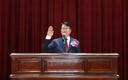 오석진 대전시교육감 취임,  “학교 중심 대전교육 새롭게 열겠다”