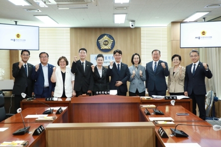 세종시의회, 제5대 제1기 윤리특별위원회 구성…위원장 박범종·부위원장 강해정 선출