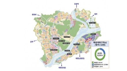 행복청, 집현동 캠퍼스공원구역 마스터플랜 착수…2031년 청년복합공간 조성