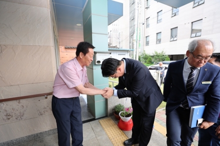 김명식 진천군수, 읍·면 순방으로 군민과 소통 행보 본격화