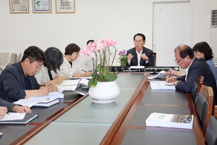 괴산군, 2026년 하반기 주요업무계획 보고회 마무리