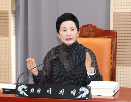 "예산만 쓰고 취업은 없다"…이기애 의원, 신중년 일자리사업 직격