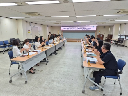 충주시, 금릉초 통학로 교통안전 대책 학부모 간담회 개최