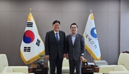 조상호 시장, 박홍근 기획예산처 장관 면담