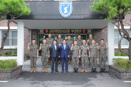 조상호 세종시장, 제32보병사단 방문…통합방위 협력 강화