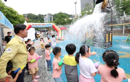 대전 동구, 도심 속 피서지… 어린이 물놀이장 ‘5곳’ 본격 개장