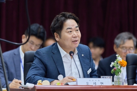 오세현 아산시장 "지역사랑상품권 도비 지원해야"...충남도에 공식 건의