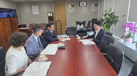 정영철 영동군수, 세종정부청사 총출동…농어촌 기본소득 등 국비 확보 ‘총력’