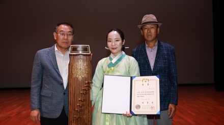 제51회 전국난계국악경연대회 성황리 마무리…대통령상에 장윤서 씨